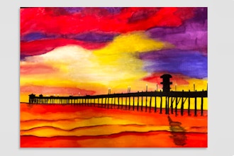 Huntington Beach Pier Sunset